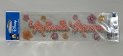 Disney Jolee’s Boutique EK Success Sticker Adhesive Title Minnie Mouse Scrapbook