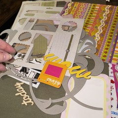Scrapbook Embellishment Huge Lot Of Punch outs Every Genre Too Many To List