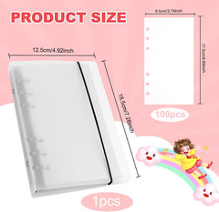 Reusable Sticker Collecting Album Book Accessories Activity Multipurpose100Sheet