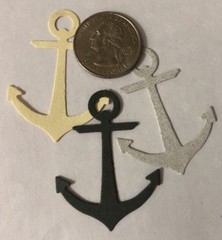 PIRATE SHIP Die-Cuts(9pc)Oceans•Jolly Rodgers•Sail•Pirates•Helm•Anchor •Sea•Wind