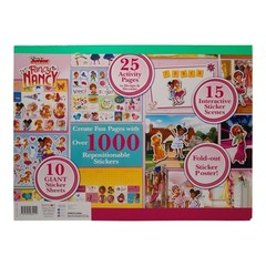 DJ Fancy Nancy Giant Sticker Activity Pad with Foam Sticker (Clubs)