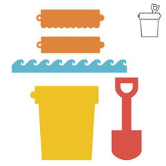 Accucut Dies -Pail and Shovel