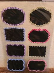 2 Packs Chalkboard Labels Stickers for Organizing Household, Crafts, School #145