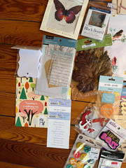 Large Mixed Lot of Metal Paper Thick Cardboard Scrapbooking Accents – includes