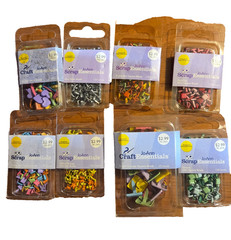 BRAND NEW LOT OF ASSORTED SCRAPBOOKING BRADS-675 PIECES BY JOANN SCRAP ESSENTIAL