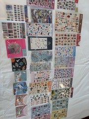 Kawaii Kamio Mind Wave Sanrio Variety Stickers Sheets Flakes Japan Lot NEW