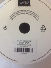 «BAJA BREEZE» Stampin’Up! RETIRED 3/8″ Satin Pleated Ribbon 5 Yards each Roll