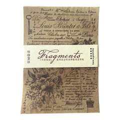 30 pcs Fragments Scrapbooking Paper Card Making Crafts Parchment Munken Papers