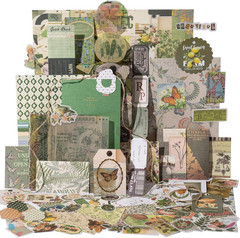 Aesthetic Scrapbook Kit, Junk Journal Scrapbooking Supplies, Vintage Journaling