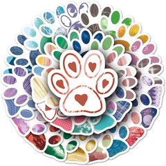 50 Pcs Deer Stickers – Forest Animal Decorative Stickers for Scrapbooking