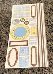 Close to My Heart CAPRICE My Stickease Assortment Stickers Flowers Garden