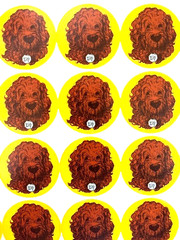 Vintage 1970’s School Classroom BUTTON STICKERS (Lot)