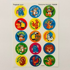 Trend Scratch n Sniff Scented Stickers CHOCOLATE | BLUEBERRY | TROPICAL +more