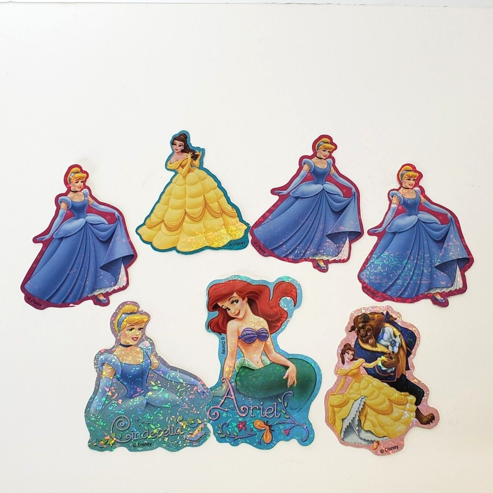 DISNEY PRINCESS Sandylion Prism Vending Machine Sticker Series 3 Lot