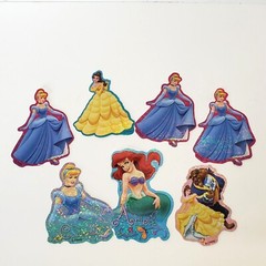 DISNEY PRINCESS Sandylion Prism Vending Machine Sticker Series 3 Lot