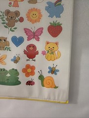 Vintage Ambassador Colorful Animal Stickers Koala Owl Turtle – 4 Sheets Sealed