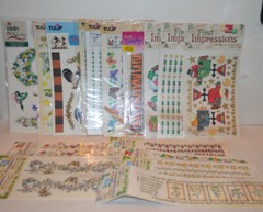Mixed Lot/Brands- Rub On Transfers