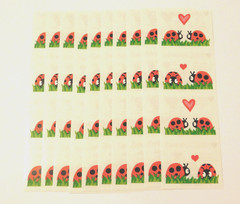 Mrs. Grossman’s Stickers Lot of 10 Strips ~Scene One Lovey Bugs~ 2007 CUTE!