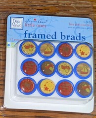 Deja Views Sharon Ann LITTLE One Framed Brads Precious Boy Boats Plane Scrapbook