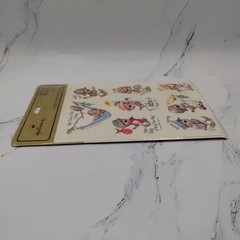 Vtg Hallmark Spencer Sparrow Bird Stickers Seals Positive Sayings Cute 1979 New