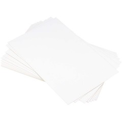 50 Pack 11×17 Inch Heavy White Chipboard Sheets Medium Weight Backing Board