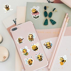 1000 Pcs Bumble Bee Stickers for Teachers Classroom Kids Motivational Stickers
