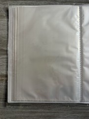 Sticker Storage Book 9x6x1, New 40 Sheets Top Loading (stickers NOT Included)