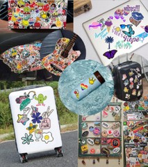 Stickers Mickey Mouse Minnie Mouse Disney Skateboard Sticker Bomb Decal 50 pcs