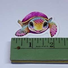 Cute Smiling Sea Turke Animal Love Sticker Vinyl Decal Journal Wall Decor Tc6