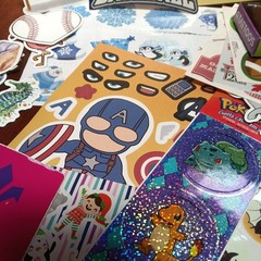 Huge Lot Of Various Scrapbooking Stickers Various Name Brands/Occasions
