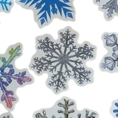 STICKER PACK – Pack #28 – 25 Pieces – Snowflakes