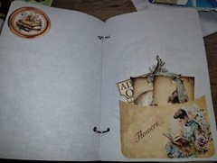 Bookworm Junk Journal Scrapbook USA Seller