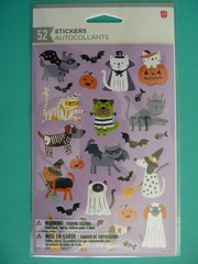 Halloween Stickers PETS IN COSTUMES Sealed Pack (2) Sheets American Greetings