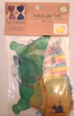 PAPER REFLECTIONS VELLUM DIE CUTS BATH TIME
