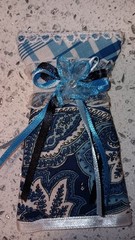 Lot of 3 Handmade Dresses For Junk Journals Scrapbooks Shadow Boxes Or Ornaments