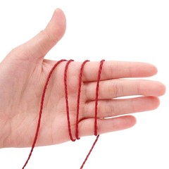 KINGLAKE Red Cotton Twine String – 2mm Cotton Bakers Twine 164 Feet Red Strin…