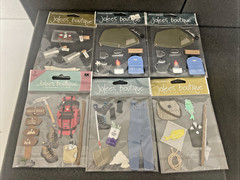 jolee’s boutique stickers Camping and Hiking Stickers NOS Lot of 6 Dimensional
