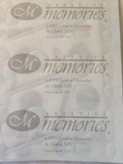 VTG NOS Creative Memories Stickers Scrap Book Lot 5 pages 40 sections Baby Play