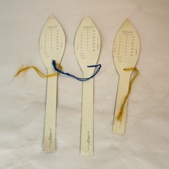 3 Unique Vintage Art Deco 20s Green Leaf Bridge Tally Cards Junk Journal Crafts
