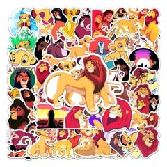 10 Pcs Lion King, Samba, Nala Stickers | Laptop, Water Bottle, Journal