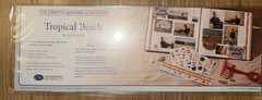 Creative Memories Tropical Beach Scrapbooking Sticker Sheet Fish Sand Seaweed
