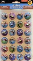 Ocean Animals, 3-D scrapbook stickers, 5.5″ x 8″, Jot #28180