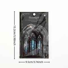 10Pcs Manor Secret Series PET Decorative Stickers Pack DIY Scrapbooking Supplies