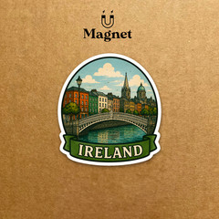 Ireland Magnet | Travel Magnet | Fridge Magnet (IRB)