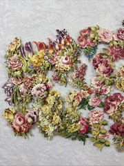 Anna Griffin 3D Dimensional Engravings Roses Spring Garden Floral Flowers 200Pcs