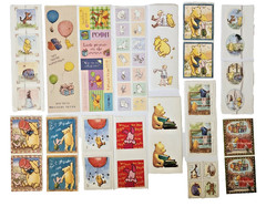 Vintage Michel & Co. Winner the Pooh & Friends Scrapbook Stickers – 26 sheets