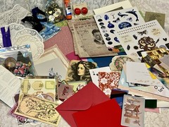 Junk Journal Scrapbook Variety Pack Over 150 Large Crafting Lot Paper Ephemera