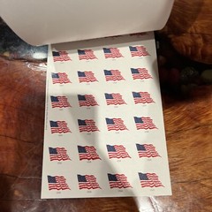 Lot Of 5 Paper Magic Group 2001 Sticker Books 182 USA Flag Stickers USA Liberty