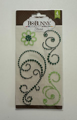 Bo Bunny Double Dot Jewels Flourish Rhinestone-Multi-Colors Available-You Choose