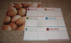 Reminisce 12×12 Dbl. Sided Scrapbook Paper Lot of 6 w/Sticker ~ Kitchen Cooking